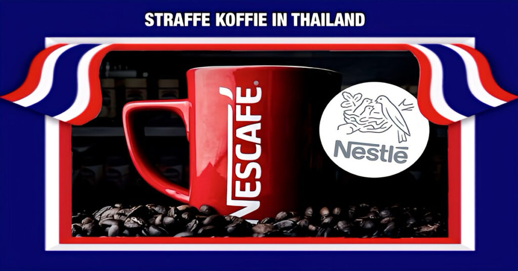 Koffie verkeerd in Thailand, Nestlé op de rand van een faillissement 