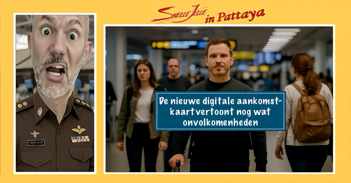 De nieuwe digitale aankomstkaart voor Thailand heeft nogal wat voeten in de aarde, hier nadere beschouwing