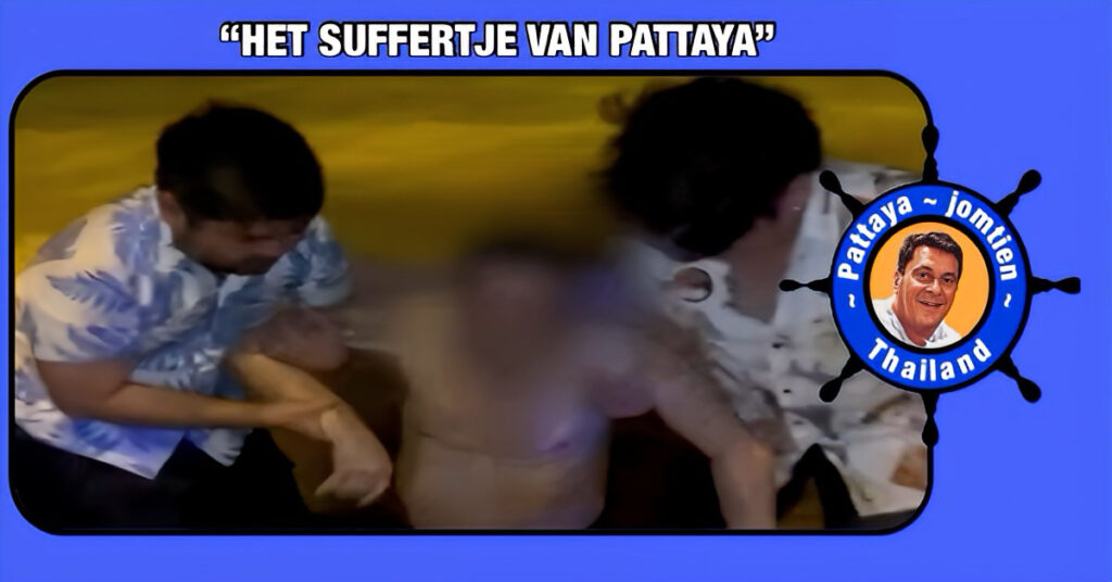 Dronken buitenlanders verdienen in Pattaya de rode kaart voor hun onverantwoord gedrag