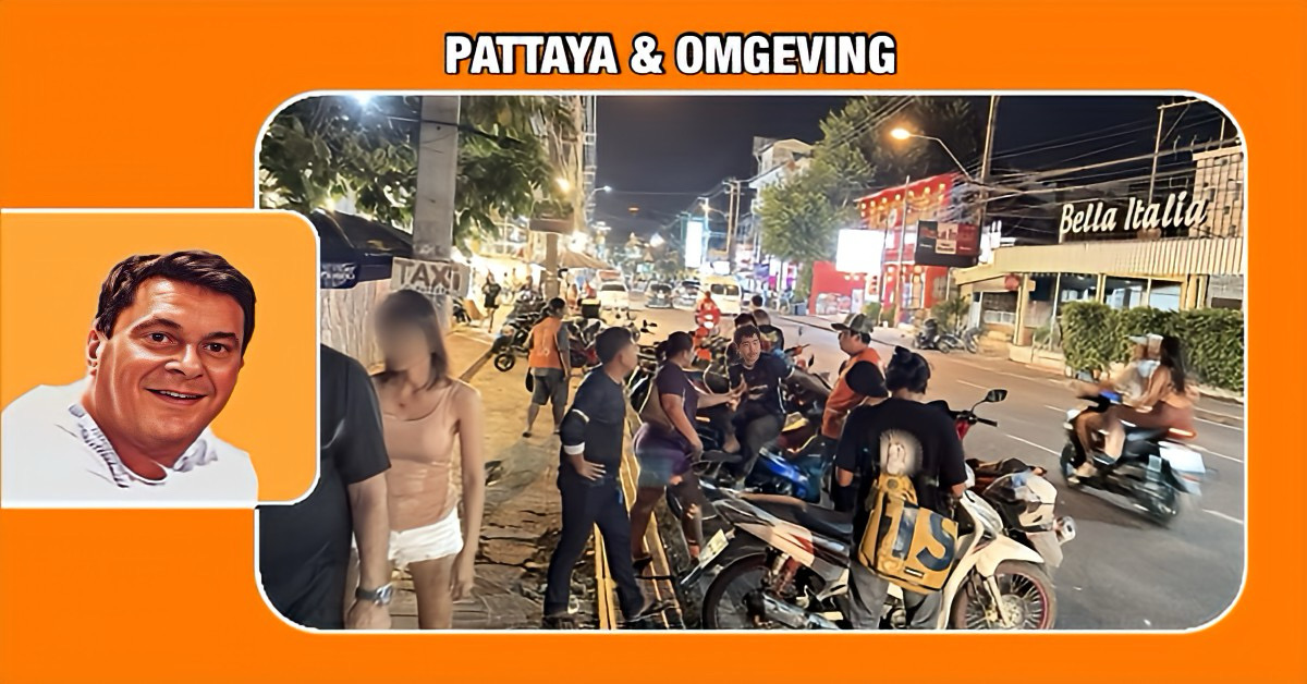 Chinezen in Pattaya vergaten het gezegde; Oost West, thuis piest het best!