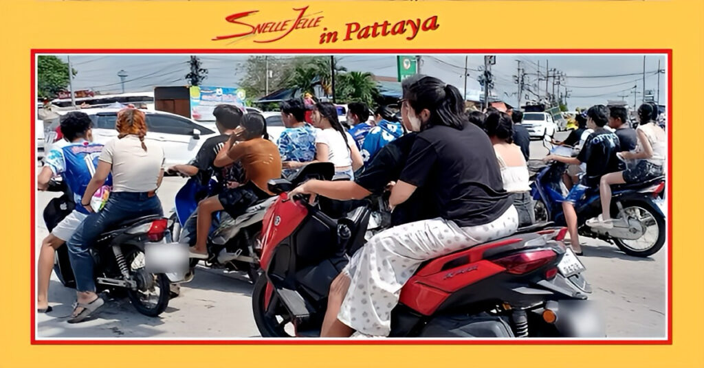 Waarom is Pattaya tijdens songkran extra gevaarlijk?