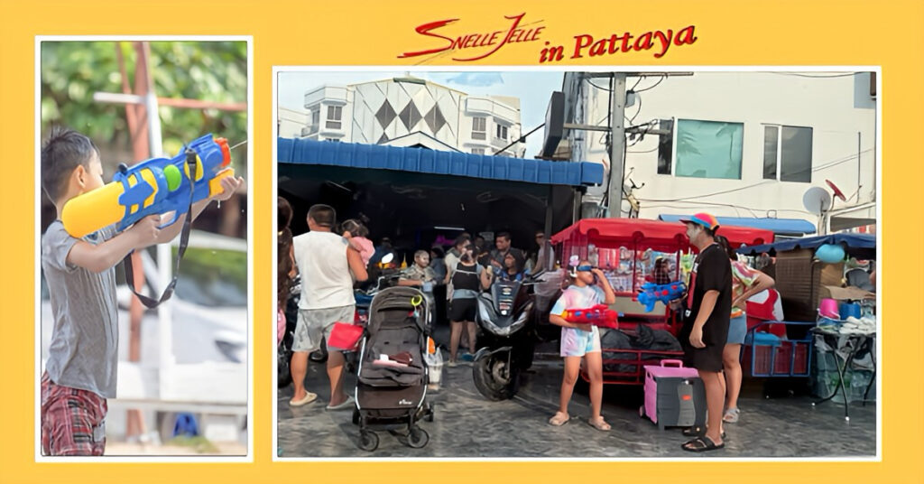Pattaya is nu ECHT het epicentrum van de Songkran-vieringen, 