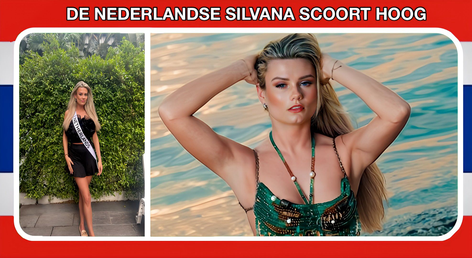 De Tilburgse Silvana Anthonissen bereikt de top 10 bij “Supermodel International” in Thailand