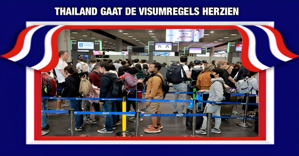 Premier Paetongtarn Shinawatra beveelt een herziening van visumvrije toegang tot Thailand