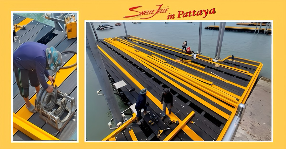 Pattaya druk bezig met een upgrade van de Bali Hai haven, de lokale bewoners zijn in hun sas met dit project