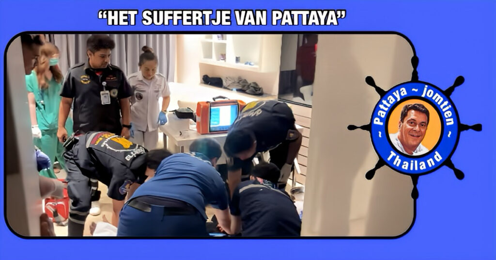 Een Engelsman wordt in het ziekenhuis van Pattaya opgenomen na het spelen van ‘Russisch roulette