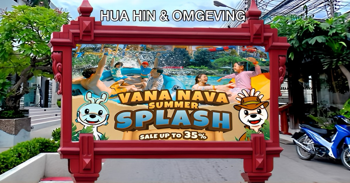 Het Vana Nava Water Park in Hua Hin viert het 11-jarig jubileum met nieuwe attracties en promoties