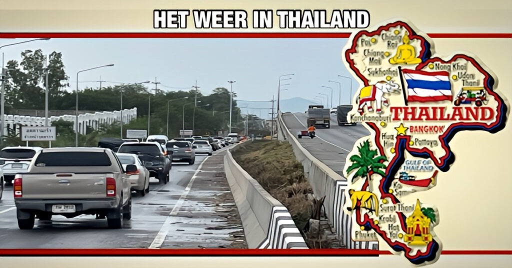 Thailand loopt tijdens het Songkran festival een gerede kans op een extra natte verrassing