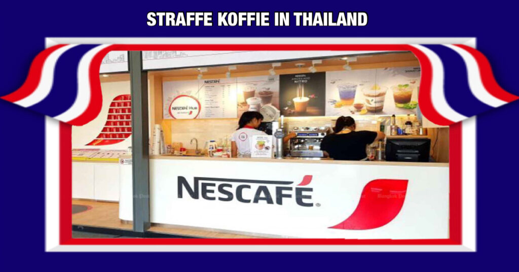 Nescafé keert terug de Thaise schappen ☕️