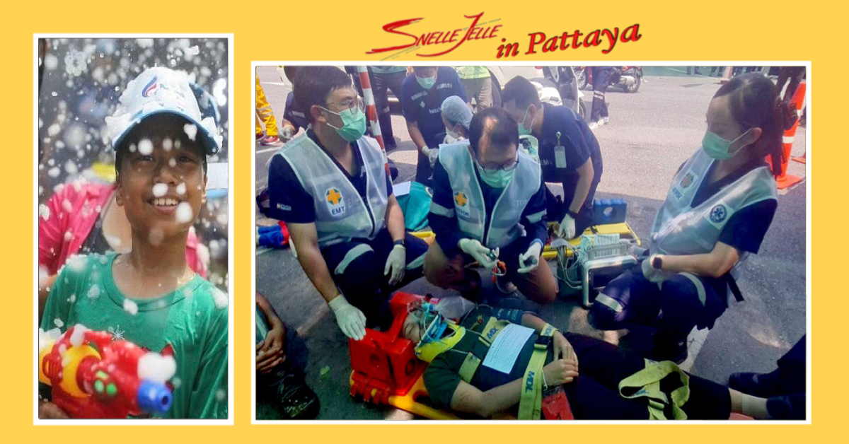 Ik wens u op voorhand een gezellig Songkran in Thailand, maar realiseer u “voorzichtigheid is geboden”