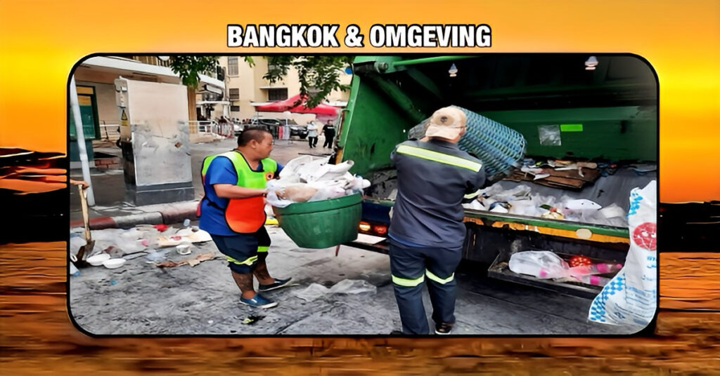 Inwoners van de hoofdstad van Thailand moeten eraan geloven: hun afval te gaan scheiden, of het driedubbele te betalen