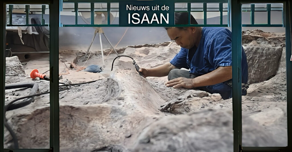 Grote dinosaurus in Noordoost-Thailandgevonden, wetenschappers denken een nieuwe soort gevonden te hebben