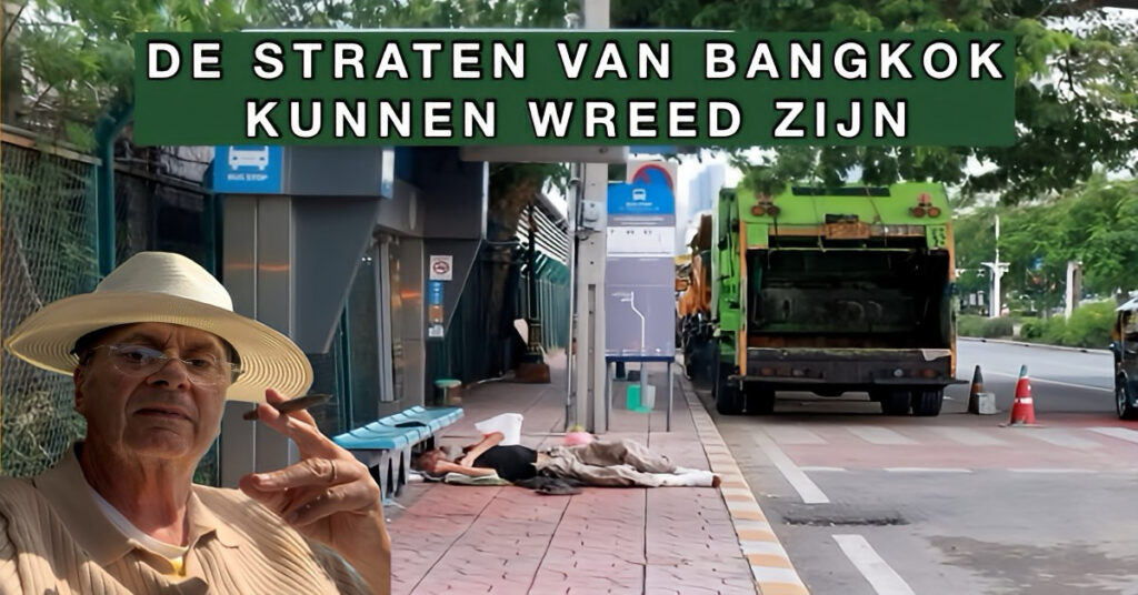 Een stichting gemeenschapshulp in Thailand heeft een buitenlandse man die op straat in Bangkok verbleef de nodige zorg geboden
