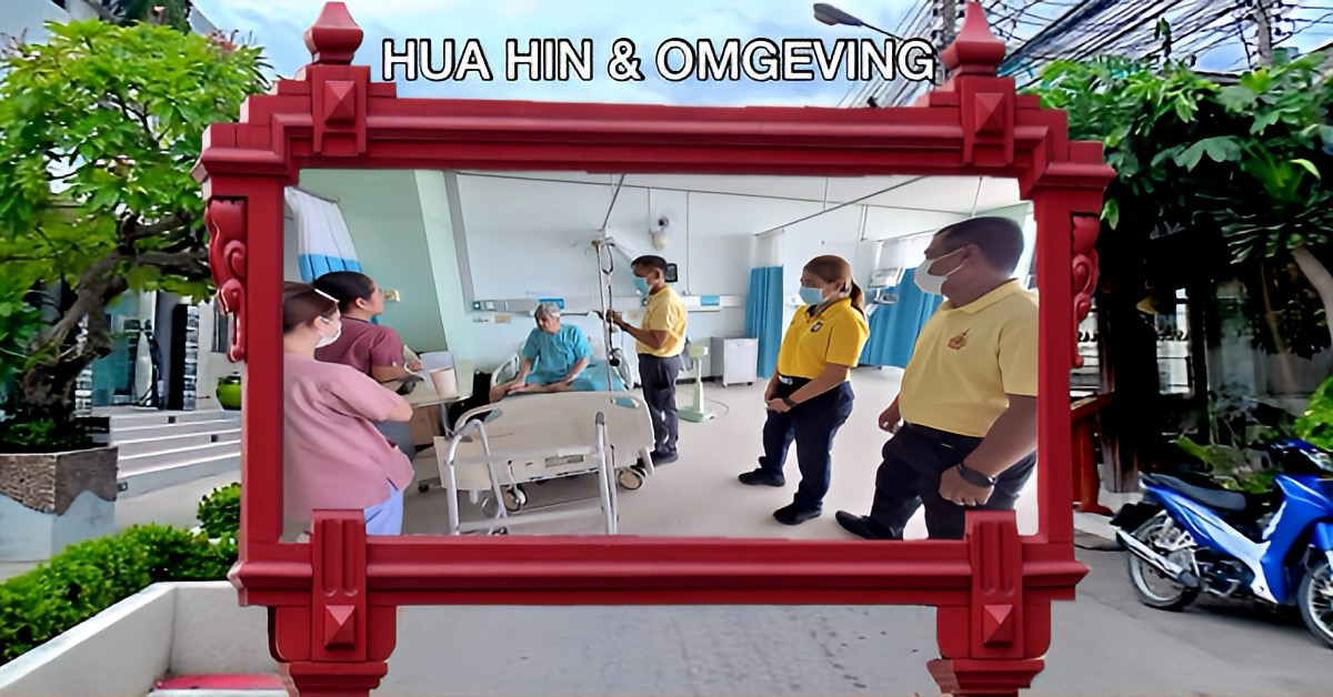 Toeristenpolitie in Hua Hin biedt hulp aan Amerikaanse opa