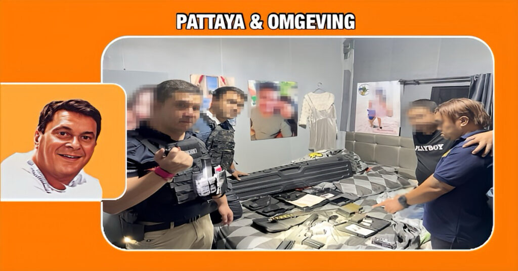 Politie Pattaya pakt wapenhandelaar op, die via Facebook wapens aan tieners verkocht