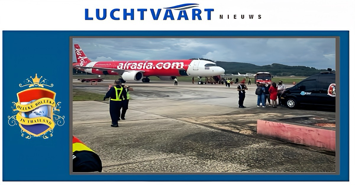 Gisteren kregen de passagiers de schrik in de benen na een bommelding op de luchthaven van Phuket, Thailand