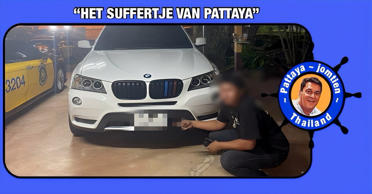 Een man en een vrouw zijn in Pattaya door de provinciale politie opgepakt voor autovervalsing en fraude.