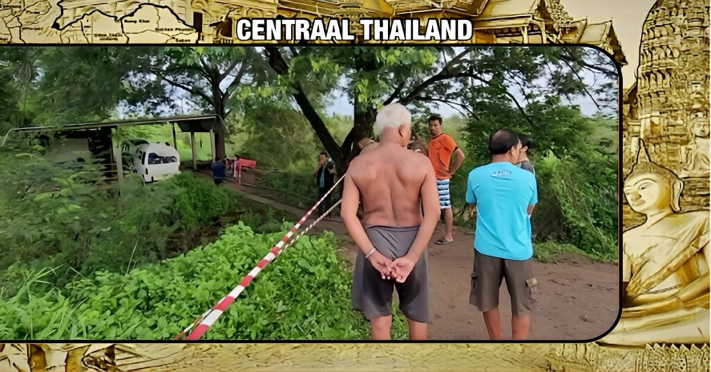 Drama in Centraal-Thailand: 3 Thaise mensen en een hond onder een staal afdak geëlektrocuteerd