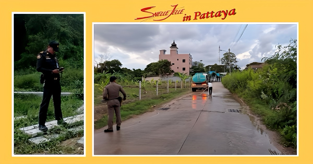 Pattaya legt nu, in het kader van een nieuwe veiligheidsoperatie, ook boetes op aan vrachtwagens die zand op de wegen morsen