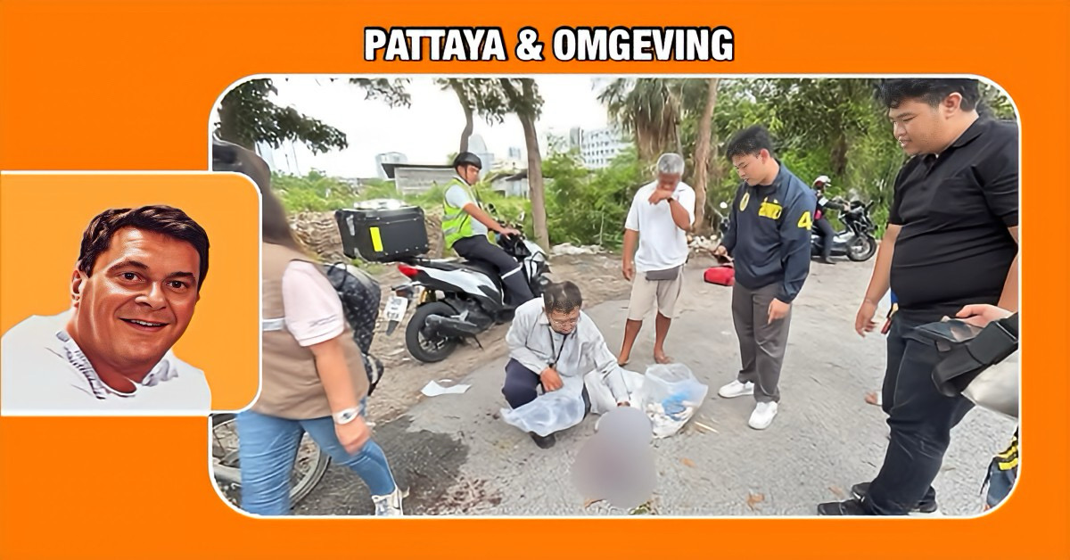 Een Britse man is tegenover het provinciaal gerechtsgebouw aan de Thappraya Road in Pattaya neergestoken en verkeert in kritieke toestand.