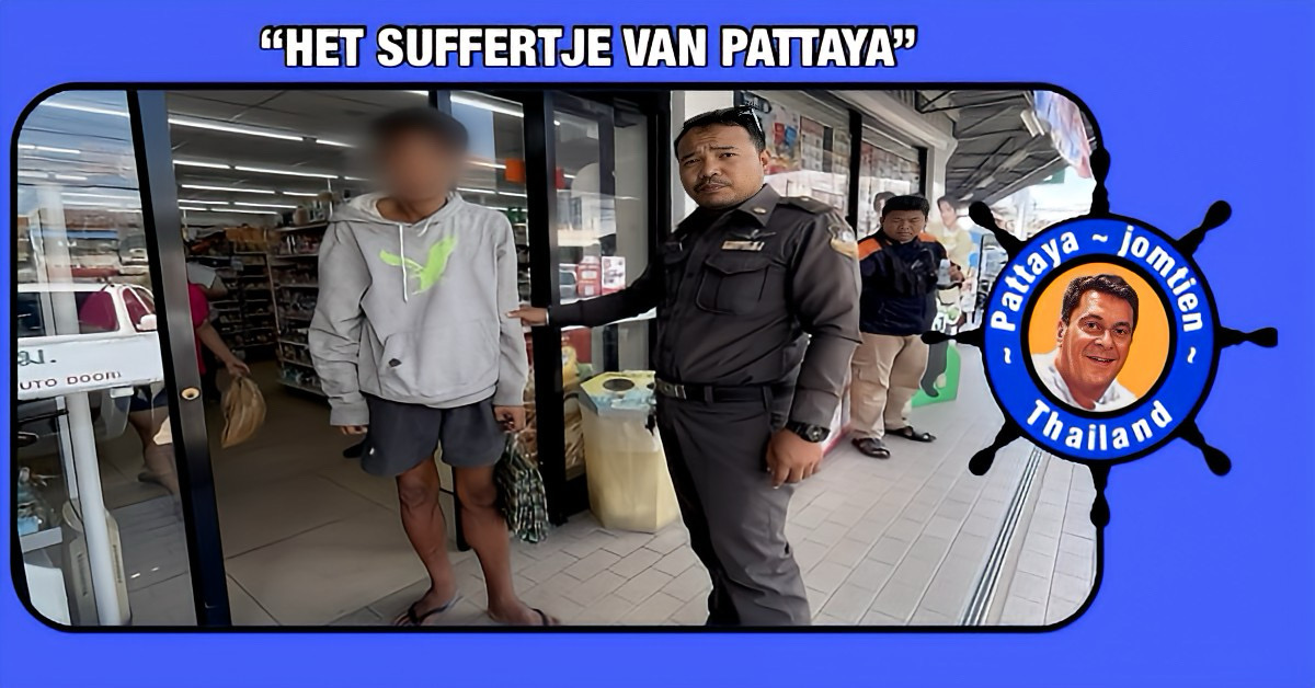 Politieagent in Pattaya koopt een buskaartje voor een Thaise man die geen Baht te makke had