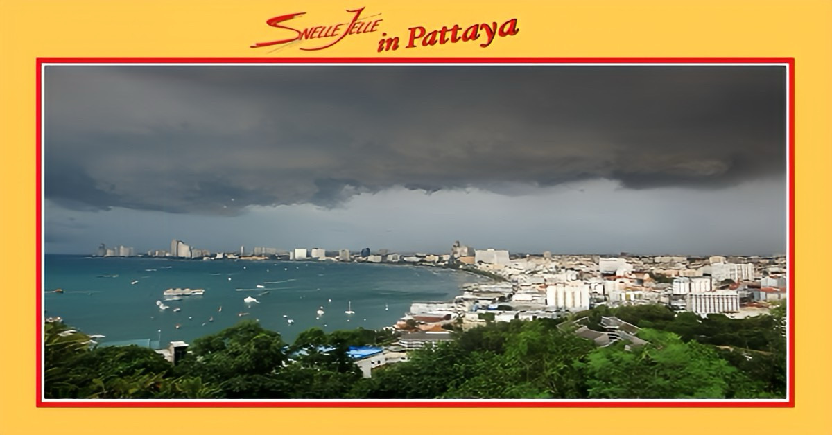 Pattaya ervaart rustige dagen tijdens de moesson, wat de stad de kans biedt om de strijd tegen illegaal parkeren op te nemen