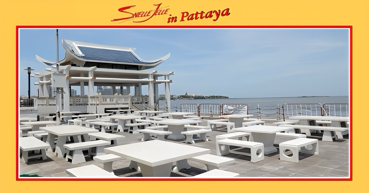 Op de nieuwe vismarkt in het Tambon Naklua van Pattaya kan je binnenkort een frisse neus halen