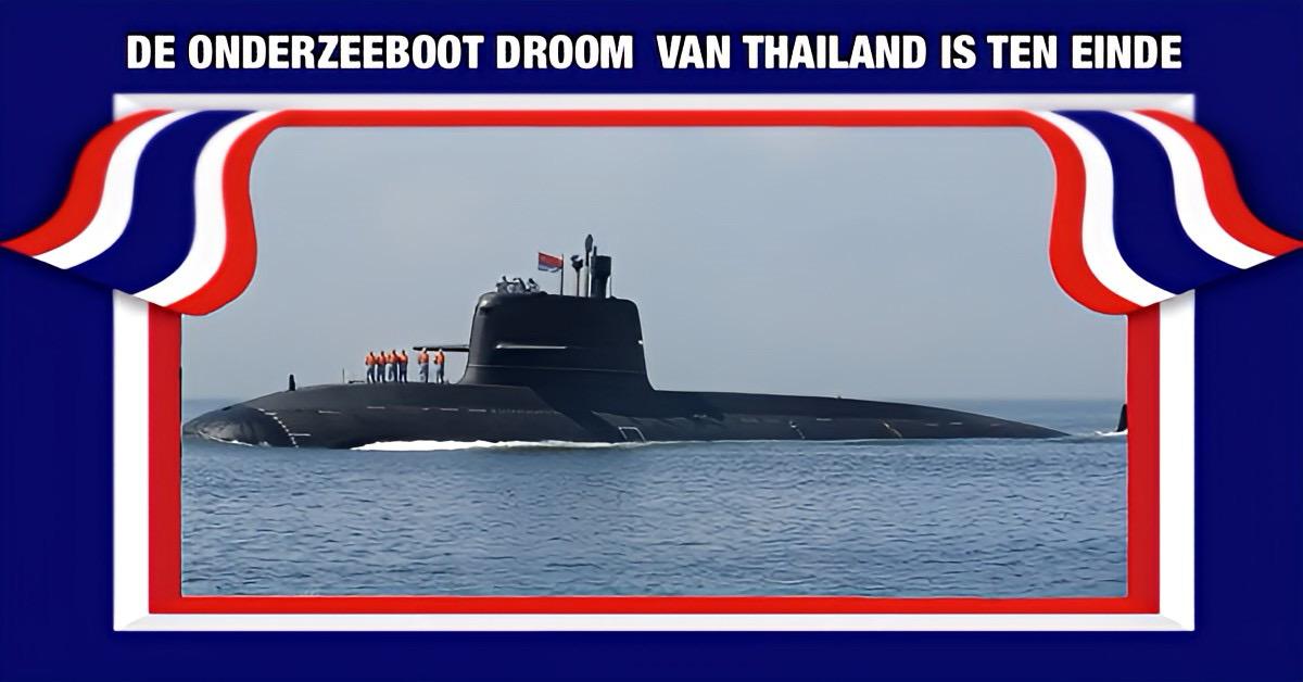 De Duitse levering van onderzeebootmotoren aan Thailand valt in het water