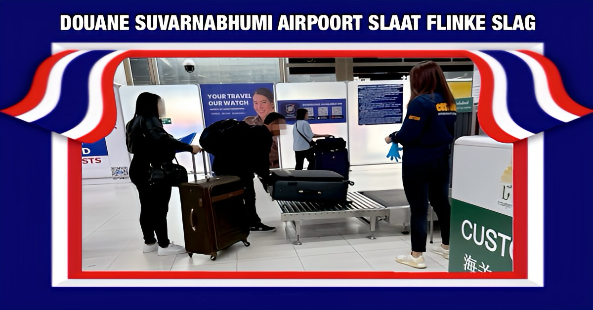 Smokkelpoging van Braziliaans koppel eindigt via Europa in Thailand 