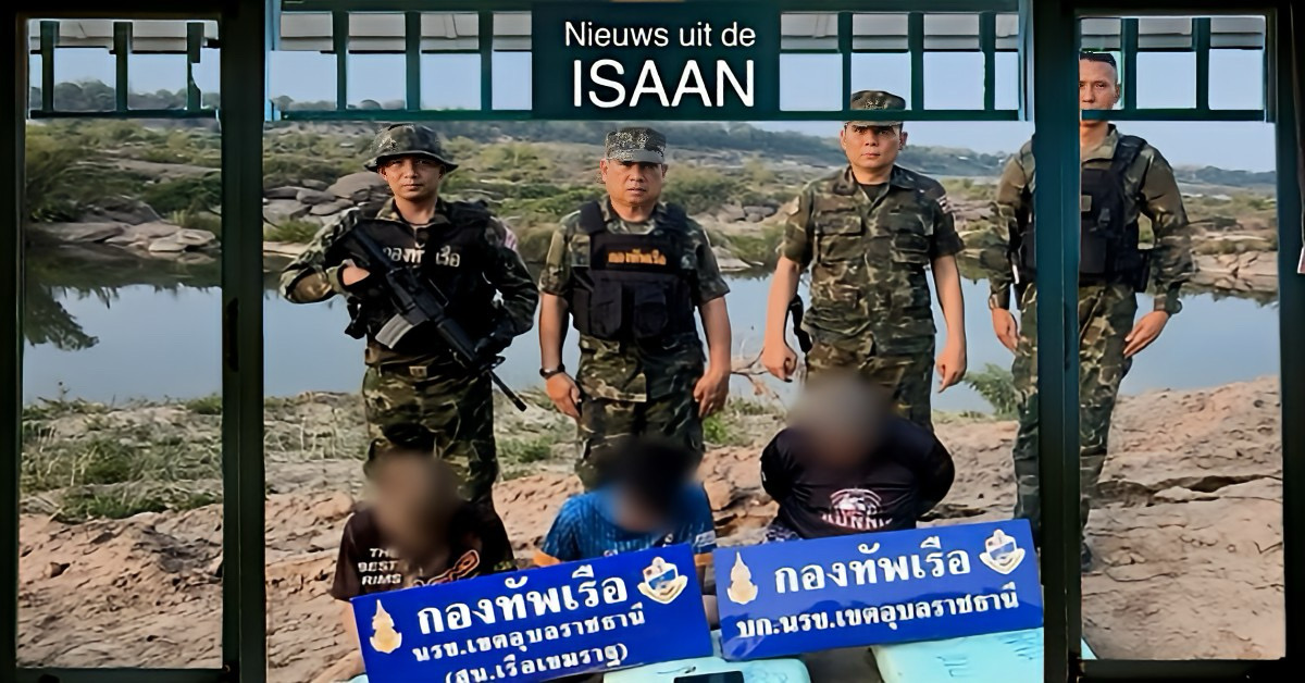 Laotiaanse drugshandelaren ronselen drie 17-jarigen voor smokkelen van drugs ter waarde van 19 miljoen baht naar Thailand