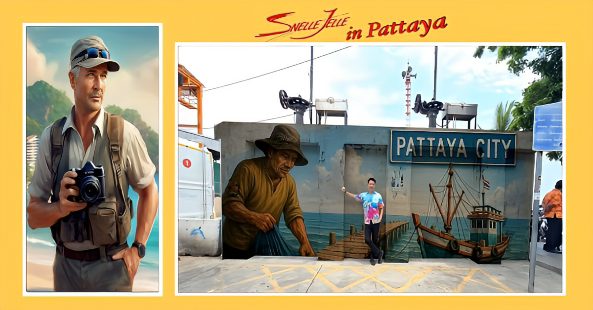 Hoe leuk kan het zijn? Pattaya organiseert een graffiti wedstrijd voor jong en oud 