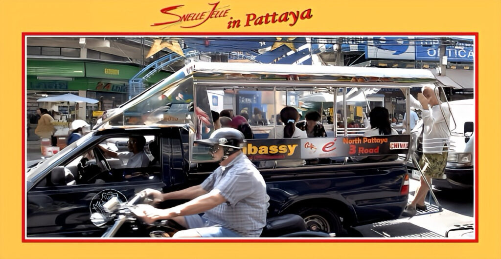 Sommige expats in Pattaya vinden het rijden in Thailand op zich al een echt avontuur!