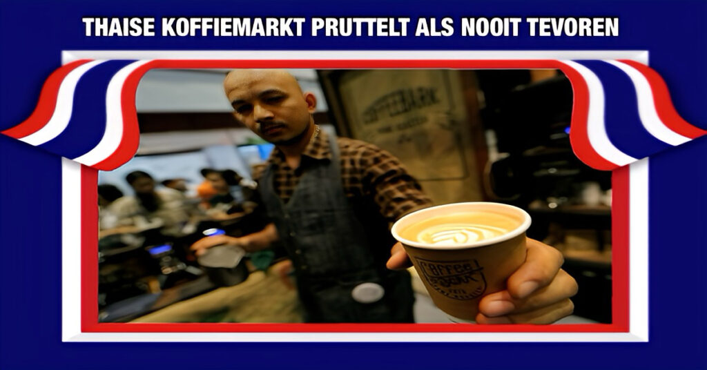 De koffiemarkt is Thailand is nooit zo heet geweest, bekende Thaise branderijen boeken recordomzet