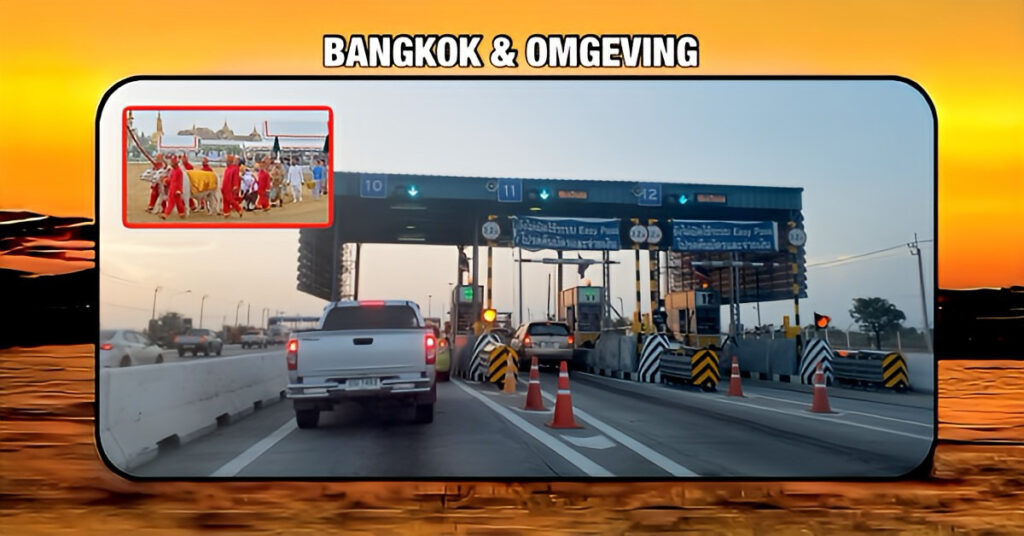 Persbericht | Morgen tolvrij reizen in Bangkok ter gelegenheid van de Koninklijke ploegceremonie