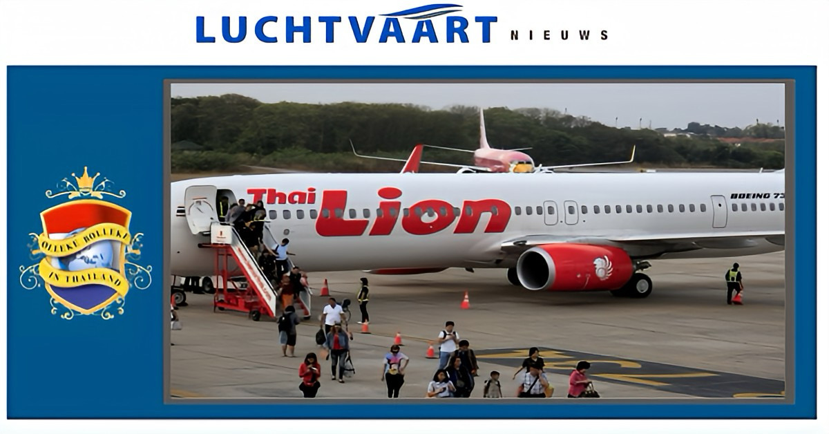 Thai Lion Air breidt de binnenlandse verbindingen uit met nieuwe route van Rayong naar Udon Thani