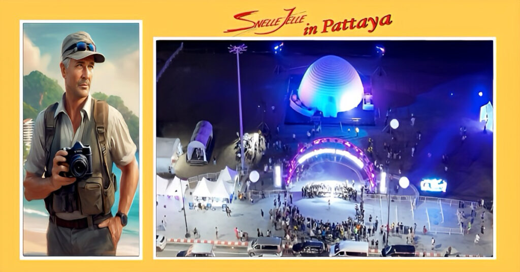 Pattaya nodigt iedereen uit om het eerste lichtfestival aan het strand van Beach Road te bezoeken.