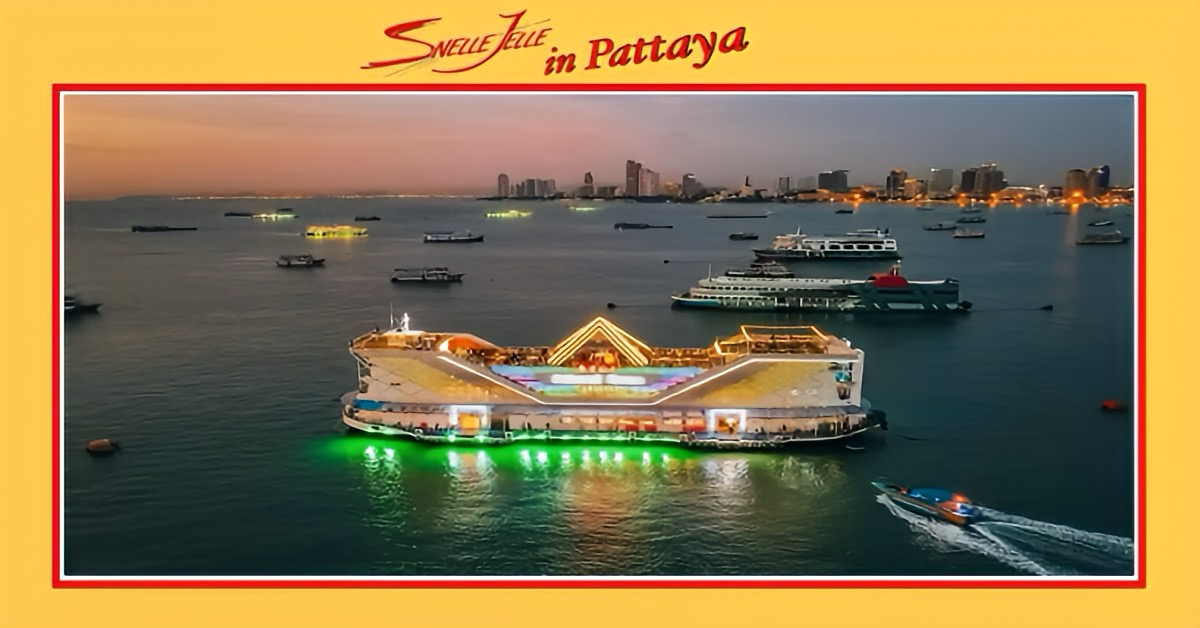 Het drijvend restaurantschip “Ocean Sky Pattaya” heeft 30% van het personeel ontslagen door de afname van Chinese toeristen.