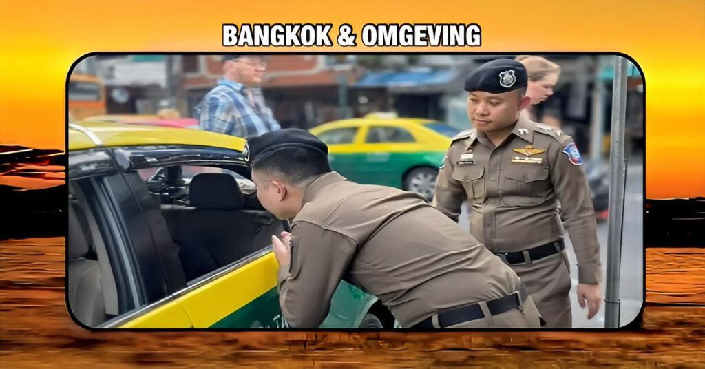 De toeristenpolitie in Thailand arresteerde in Bangkok 76 taxichauffeurs die over de schreef waren gegaan