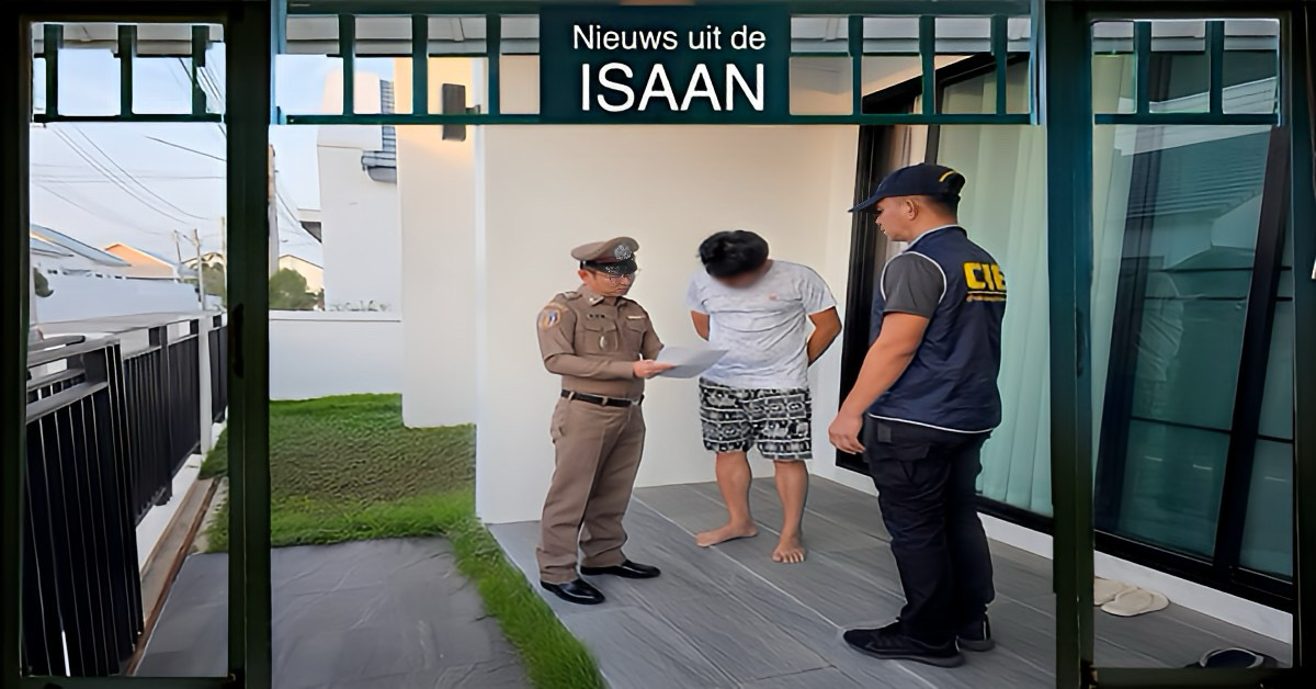 Politie in Noordoost-Thailand pakt drie koppels op voor het verkopen van sexy video’s