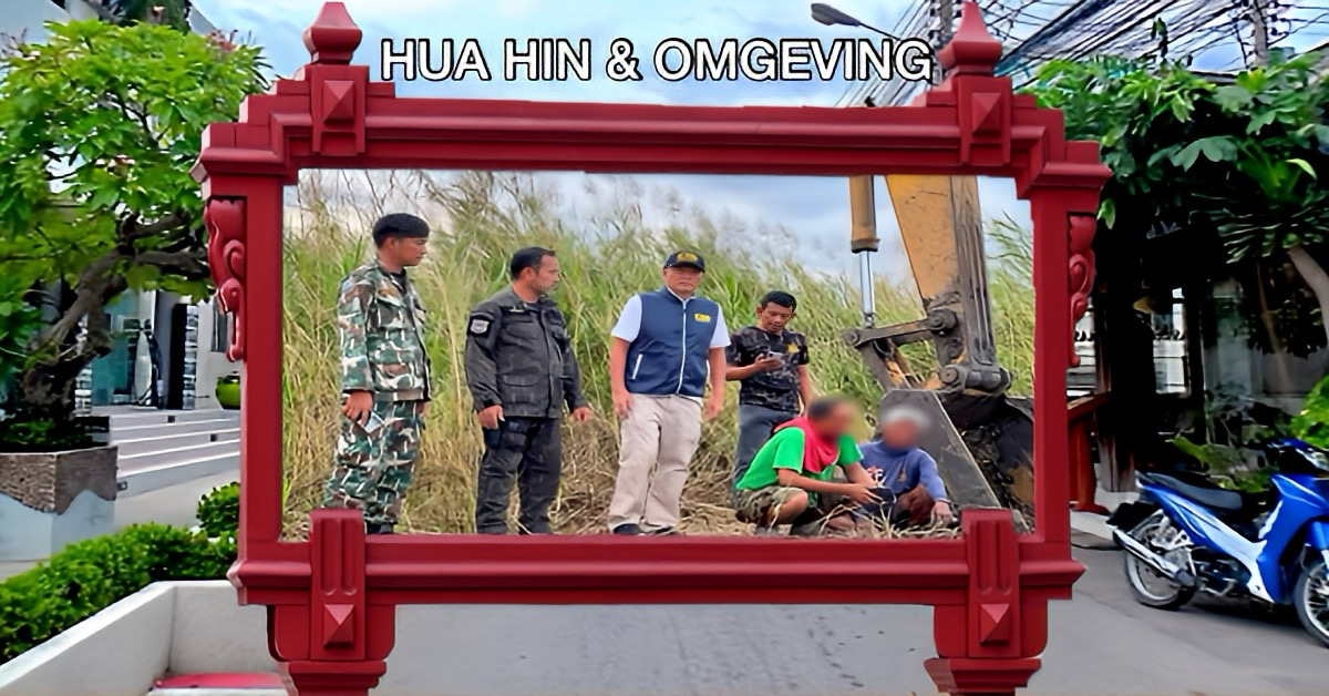 Twee mannen in Prachuap Khiri Khan aangehouden voor illegale ontbossing in Khao Sam Roi Yot nationaal park