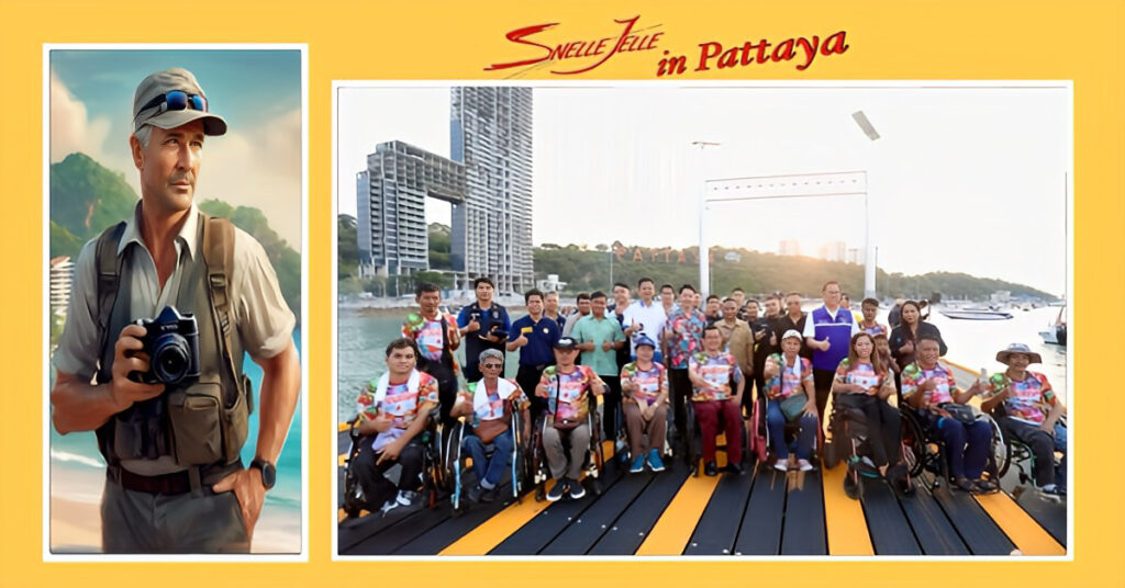 Ik hoorde in de wandelgangen dat de kustplaats Pattaya de pieren toegankelijker voor mindervalide bezoekers heeft gemaakt.