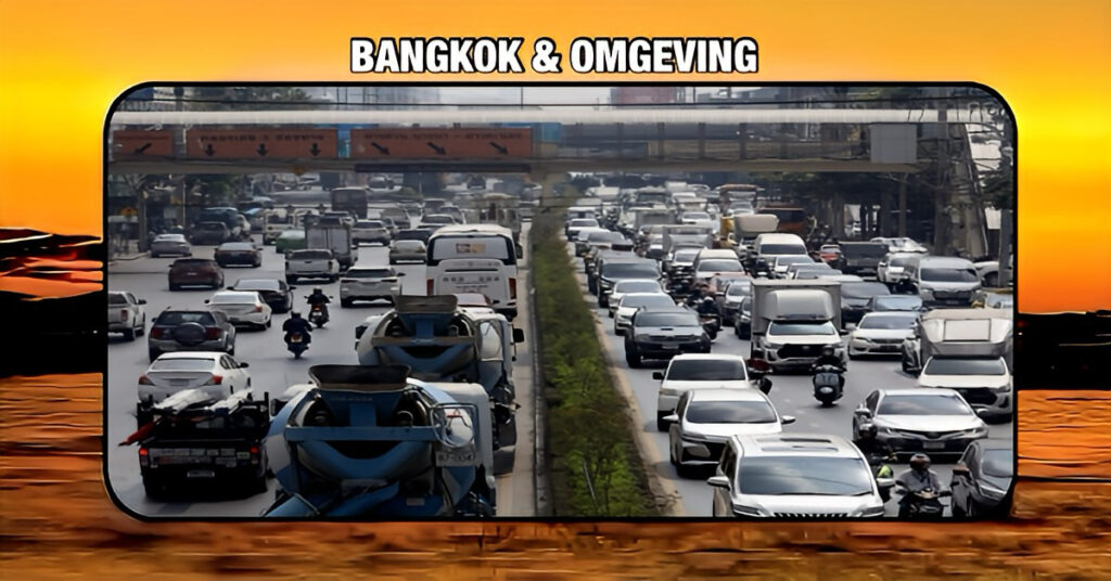 De hoofdstad van Thailand, Bangkok is voornemens het verkeer met Google Ai in rustige banen te leiden 