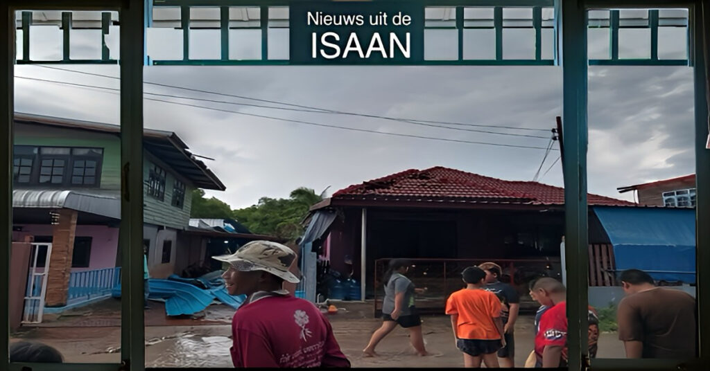 Hevige hagelstorm raakt Udon Thani en veroorzaakt aanzienlijke schade in het noordoosten van Thailand