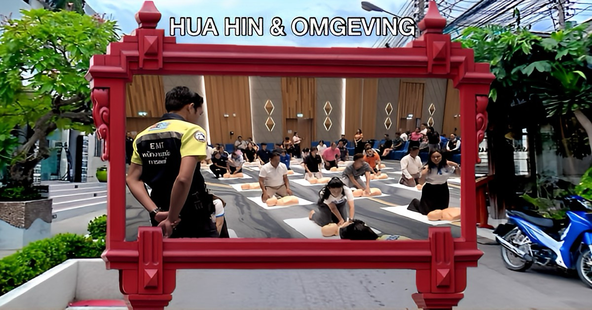 Hua Hin versterkt veiligheid met reanimatietrainingen voor toeristen