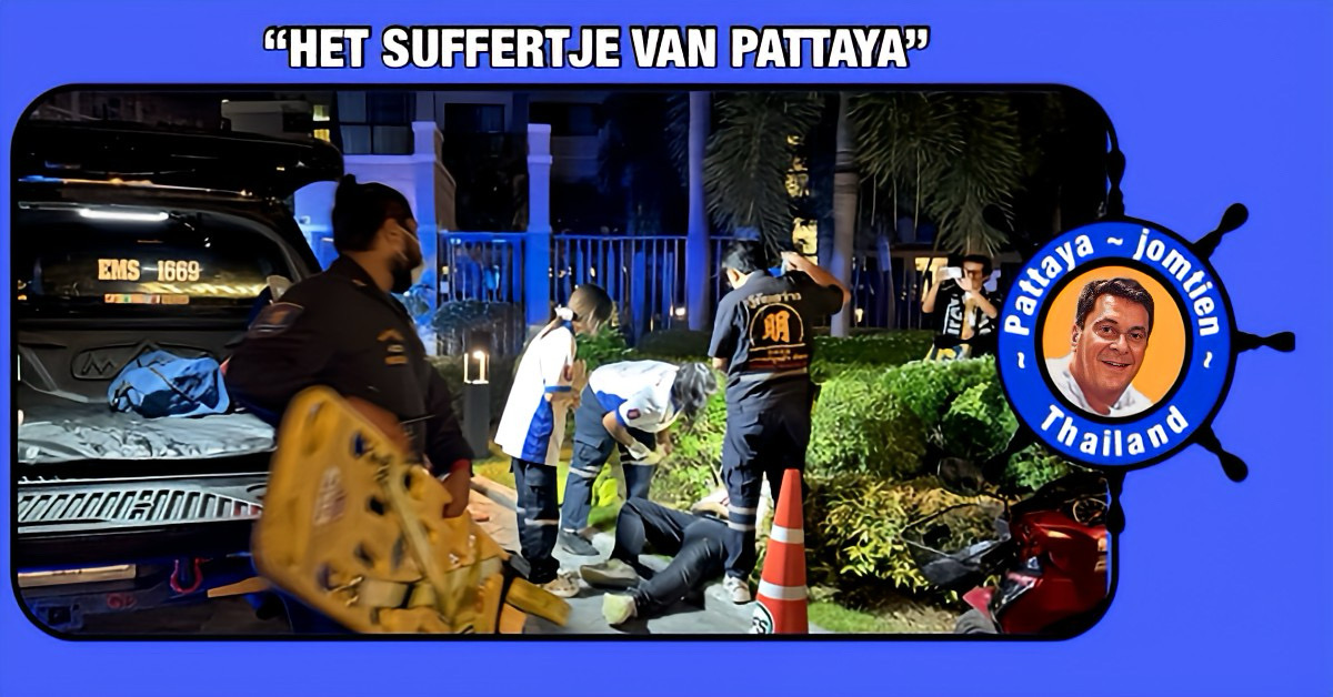 Win-rijder in Pattaya gaat door het lint, als een Indiase toerist hem probeert aan te randen