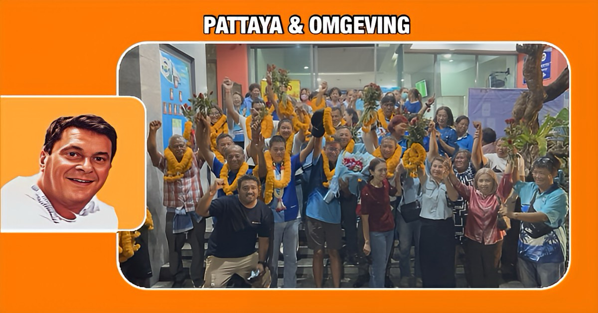 Onverwachte stoelendans in de gemeenteraadsverkiezingen in Banglamung, Khun Narathip wint met grote meerderheid