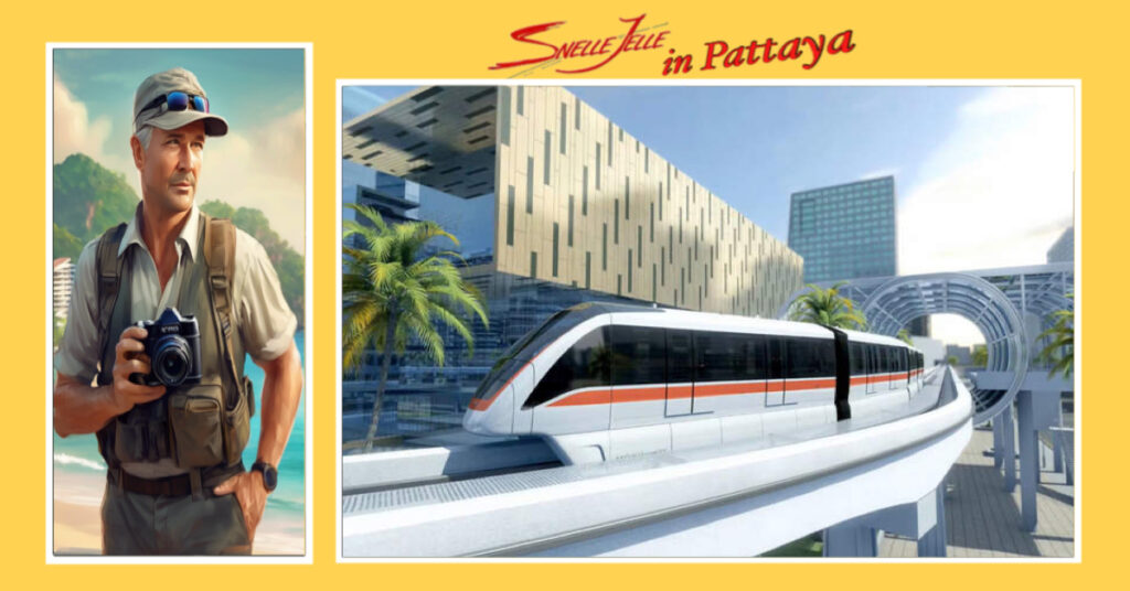 Uw stadsreporter hoorde in de wandelgangen dat Pattaya nu droomt over een pneumatische monorail in de overgang naar een slimme stad.