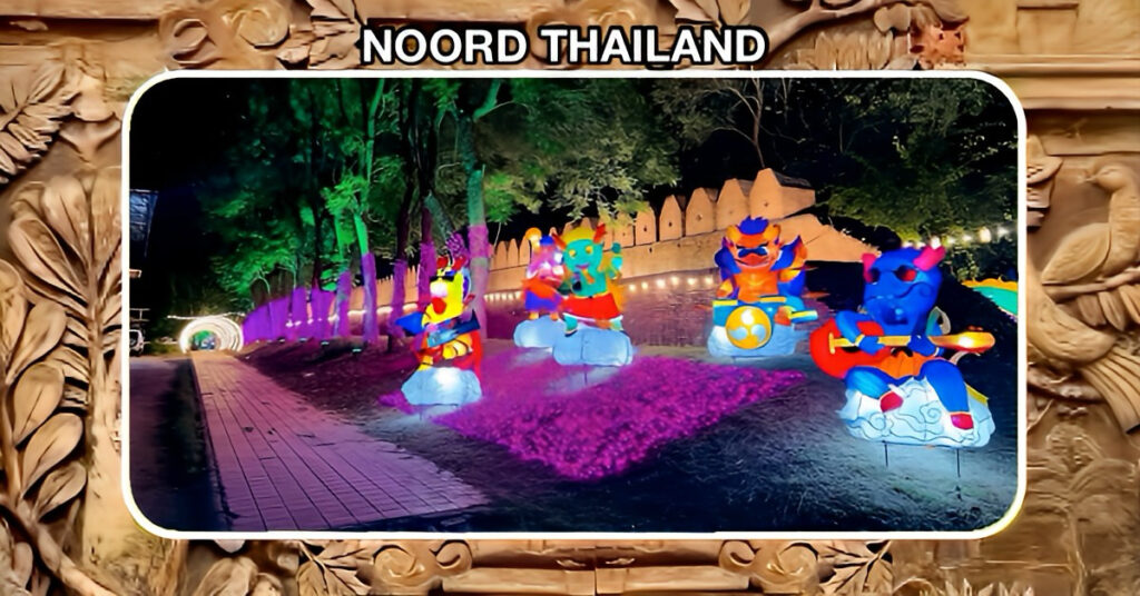 Toeristische tip van Olleke Bolleke | De oude stad Nan in het noorden van Thailand straalt tijdens deze zomer met een lichtfestival