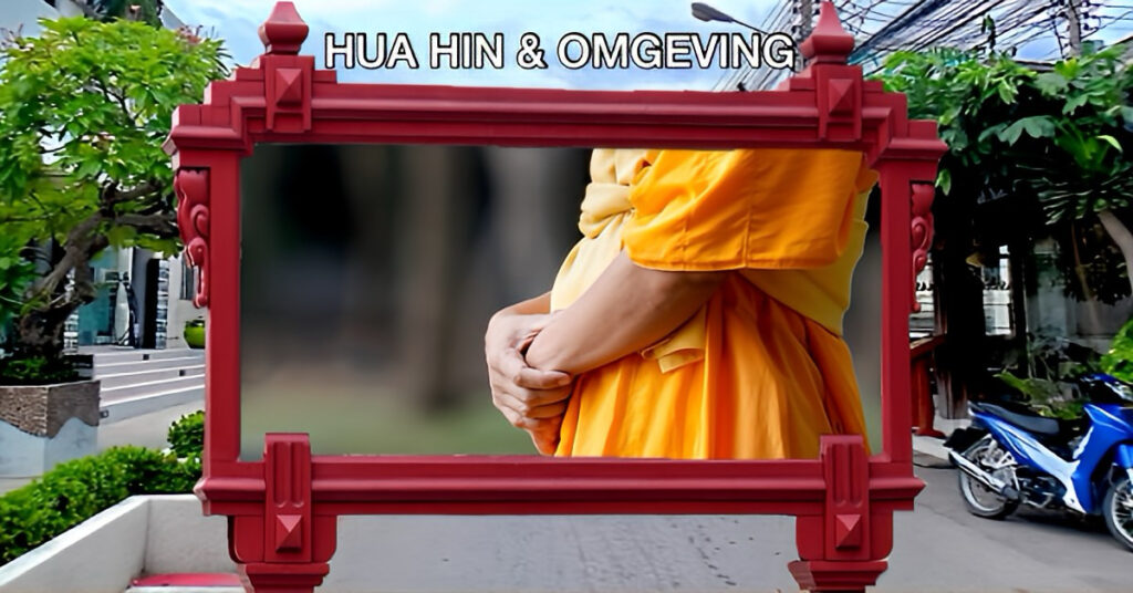 In Centraal-Thailand is een monnik gelaïciseerd na een seksuele uitspatting met een Thaise vrouw