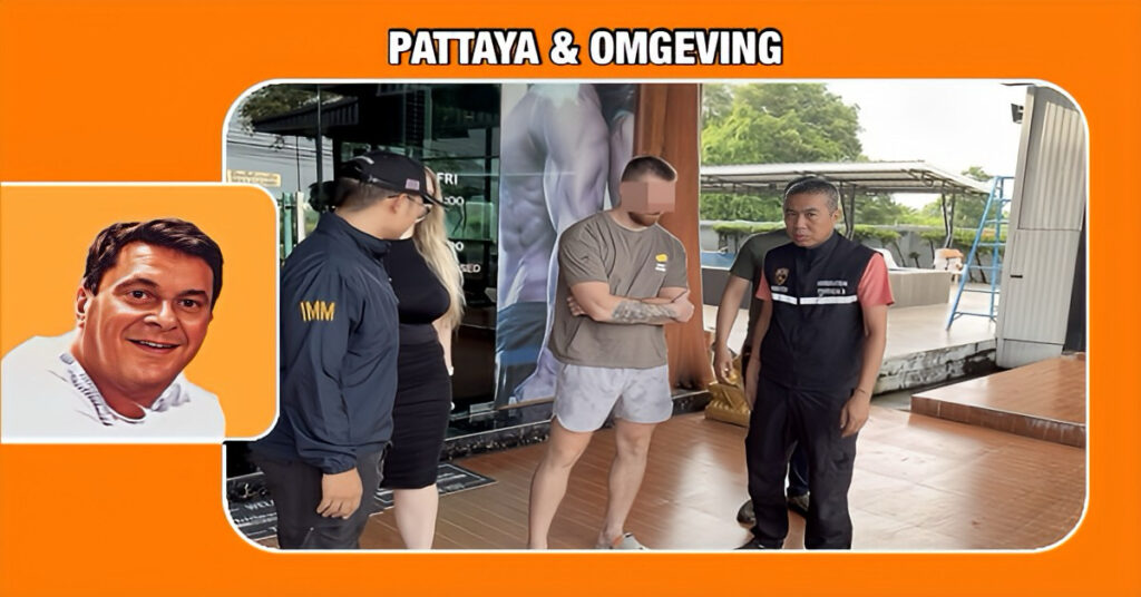 Op de opsporingslijst van Interpol staande Rus door de provinciale politie van Chonburi in Pattaya gearresteerd 